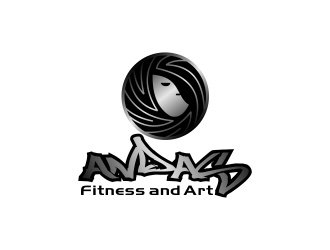 Andas Fitness and Art  logo design by SmartTaste