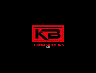 KB Transportation INC. logo design by ammad