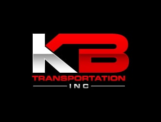 KB Transportation INC. logo design by labo
