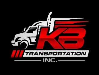KB Transportation INC. logo design by THOR_