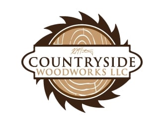 Countryside Woodworks LLC logo design by dhika