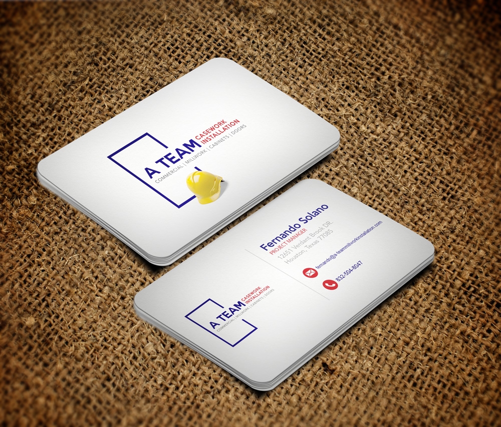 A Team Casework Installation logo design by grea8design