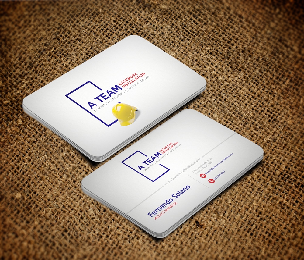 A Team Casework Installation logo design by grea8design