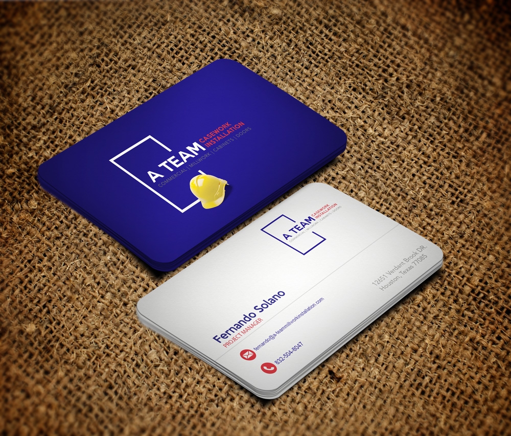 A Team Casework Installation logo design by grea8design