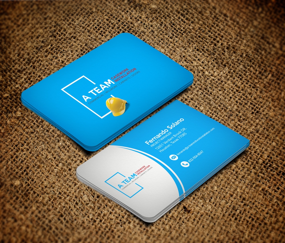 A Team Casework Installation logo design by grea8design