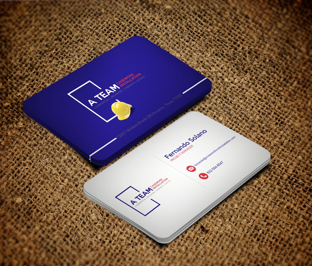 A Team Casework Installation logo design by grea8design