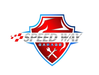 Speedway Garage logo design by Arrs