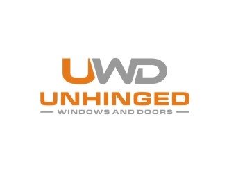 Unhinged windows and doors logo design by bricton