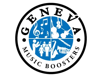 Geneva Music Boosters logo design by jaize
