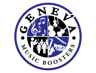 Geneva Music Boosters logo design by jaize
