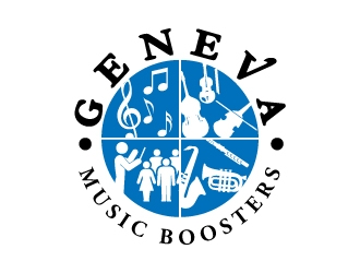 Geneva Music Boosters logo design by jaize