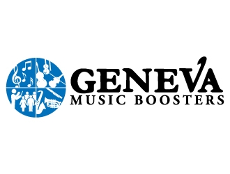 Geneva Music Boosters logo design by jaize