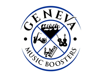 Geneva Music Boosters logo design by DreamLogoDesign