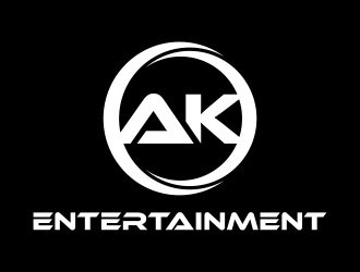 AK Entertainment logo design by ubai popi