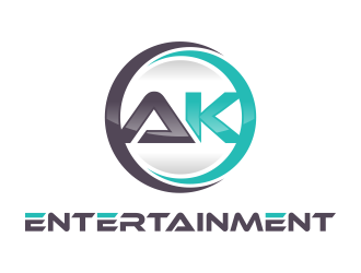 AK Entertainment logo design by ubai popi