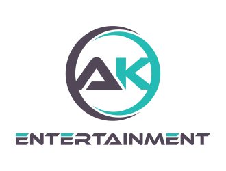 AK Entertainment logo design by ubai popi