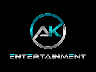 AK Entertainment logo design by qonaah