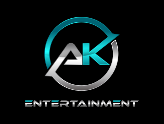 AK Entertainment logo design by qonaah