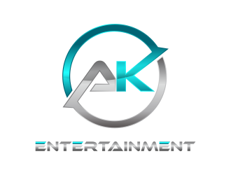 AK Entertainment logo design by qonaah