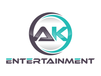 AK Entertainment logo design by ubai popi