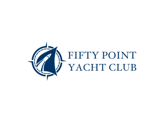 Fifty Point Yacht Club logo design by savana