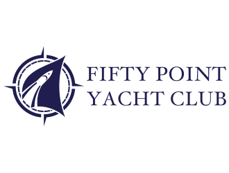 Fifty Point Yacht Club logo design by savana