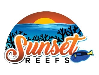 Sunset Reefs logo design by gihan