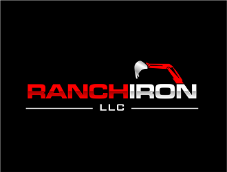 RanchIron LLC logo design by dianD