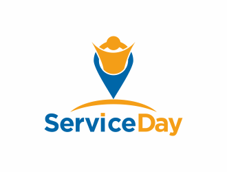 ServiceDay logo design by haidar