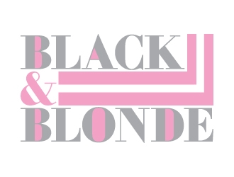 Black and Blonde logo design by dhika