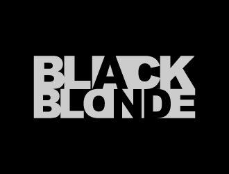 Black and Blonde logo design by fastsev