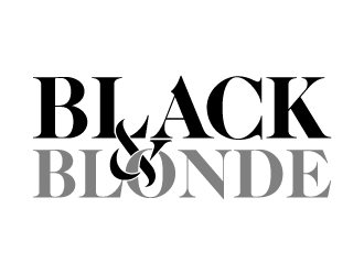 Black and Blonde logo design by jaize