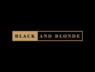Black and Blonde logo design by torresace