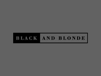 Black and Blonde logo design by torresace