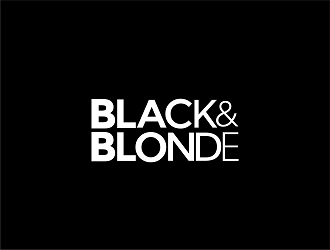 Black and Blonde logo design by dianD