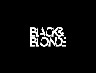 Black and Blonde logo design by dianD