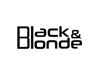 Black and Blonde logo design by aldesign