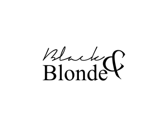Black and Blonde logo design by meliodas