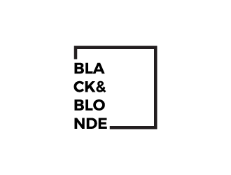 Black and Blonde logo design by dchris