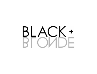 Black and Blonde logo design by lj.creative