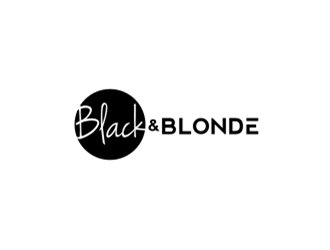 Black and Blonde logo design by sheilavalencia