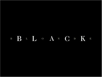 Black and Blonde logo design by kimora
