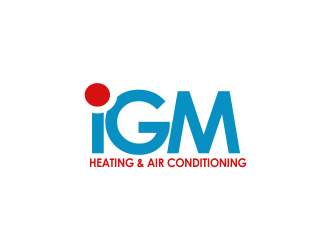 IGM Heating & Air Conditioning logo design by kanal