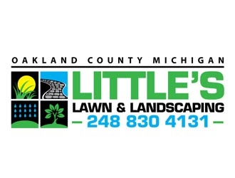 Little’s Lawn & Landscaping  logo design by shere