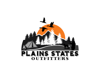 Plains States Outfitters logo design by tec343