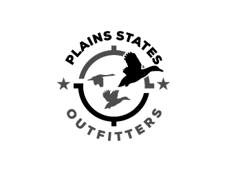 Plains States Outfitters logo design by pencilhand