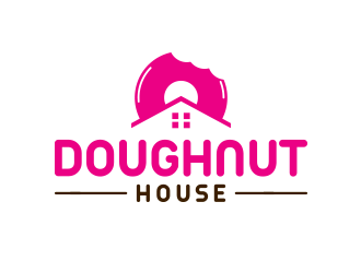 Doughnut House logo design by keylogo