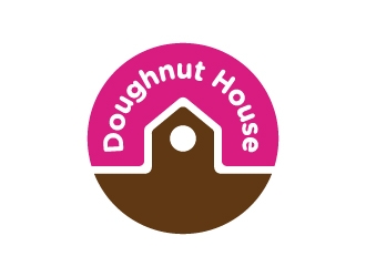 Doughnut House logo design by jacobwdesign