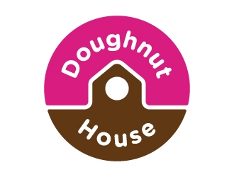 Doughnut House logo design by jacobwdesign