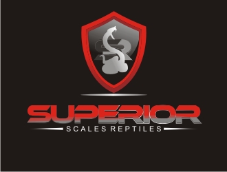 Superior Scales Reptiles logo design by hallim